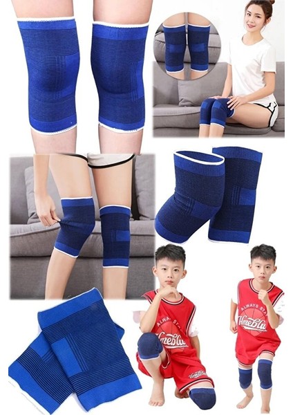 Dizlik 2li Set Voleybol Tenis Fitness Dizliği Koruyucu Bandaj fırsatları