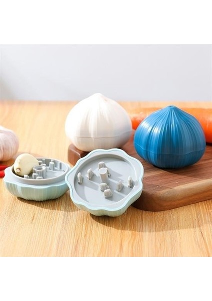 Kendi Markanız® Sarımsak Şeklinde Pratik Sarımsak Ezici Rendeleyici El Rondosu fırsatları