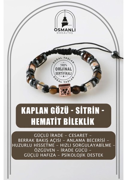 Renkli Doğal Taşlı Makrome Bileklik, Şık ve Enerjik Tasarım