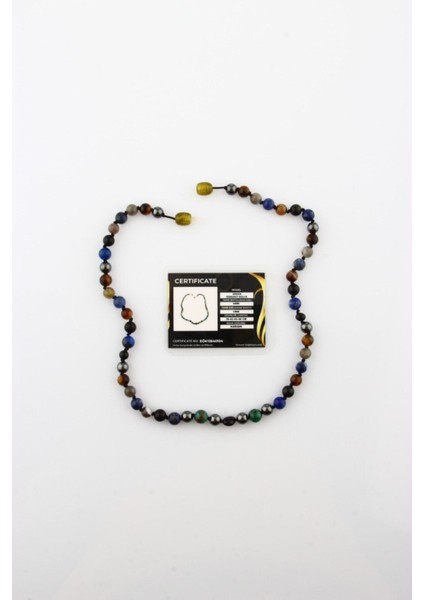 Turuncu Erkek Öğrenci Kolye, Doğal Taşlar, Şık ve Modern Takı fırsatları