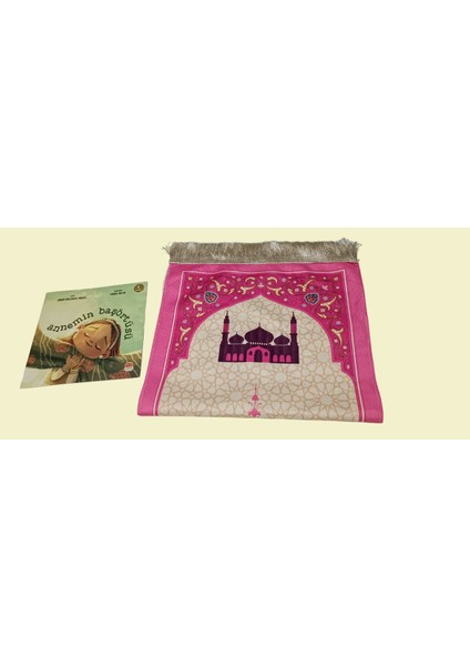 Hediyelik-Çocuk Seccadeli Setler-Pembe
