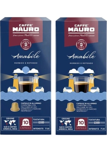 Amabile Nespresso Kapsül Kahve 20 Kapsul