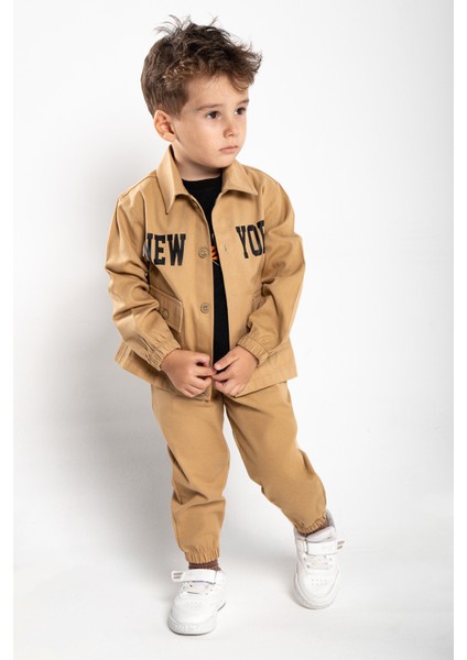 Erkek Çocuk Cool Winter Newyork 3'lü Alt Üst Takım fiyatları
