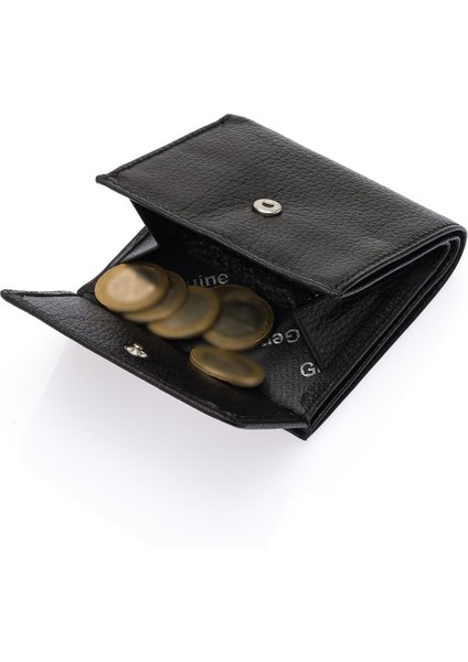 Melissa Kağıt Para ve Bozuk Para Bölmeli Hakiki Deri Kadın Cüzdanı - Siyah fırsatları