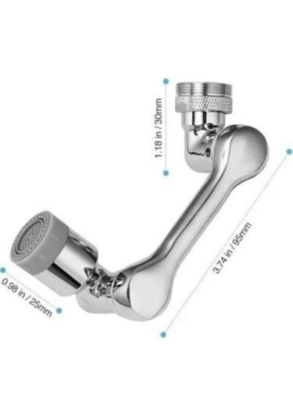 Ds-Derin Her Yere Dönebilen Tasarruflu Mutfak Musluk Başlığı Ucu Musluk Ucu Oynar Başlıklı fırsatları