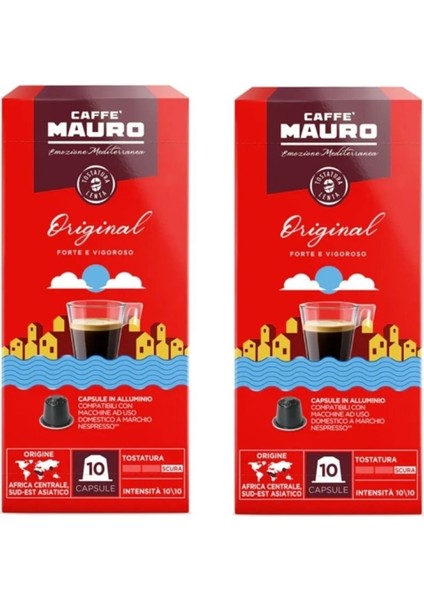 Original Nespresso Kapsül Kahve 20 Kapsul