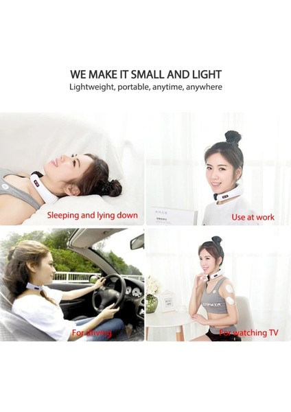 Elektromanyetik Boyun ve Omuz Masaj Aleti ile Rahatlama