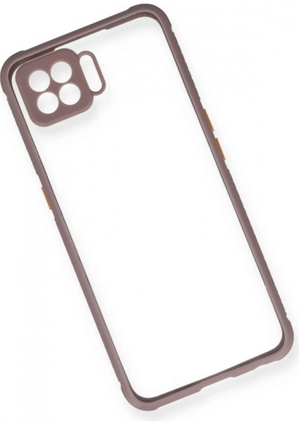 Oppo A73 Kılıf Miami Şeffaf Silikon - Açık Mor modelleri