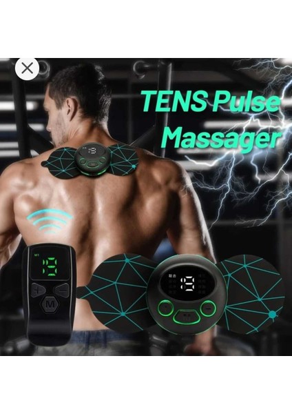 Mini Elektrikli Bölgesel Masaj Cihazı, LCD Ekran, 8 Mod ile Rahatlatıcı Kullanım fiyatları