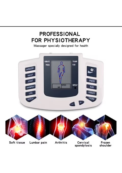Elektrikli Ems Tüm Vücut Masaj Cihazı, Dijital Terapi ve Rahatlatıcı Stimülatör fiyatları