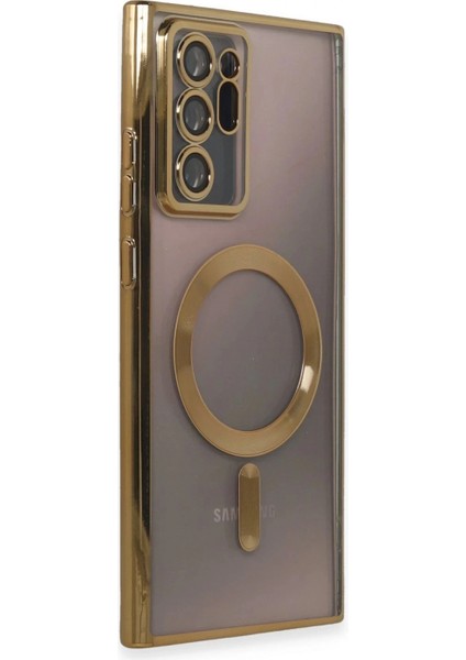 Samsung Galaxy Note 20 Ultra Kılıf Kross Magneticsafe Kapak - Gold fiyatları