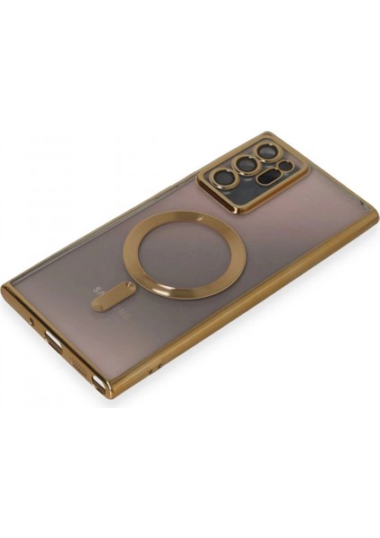 Samsung Galaxy Note 20 Ultra Kılıf Kross Magneticsafe Kapak - Gold fırsatları
