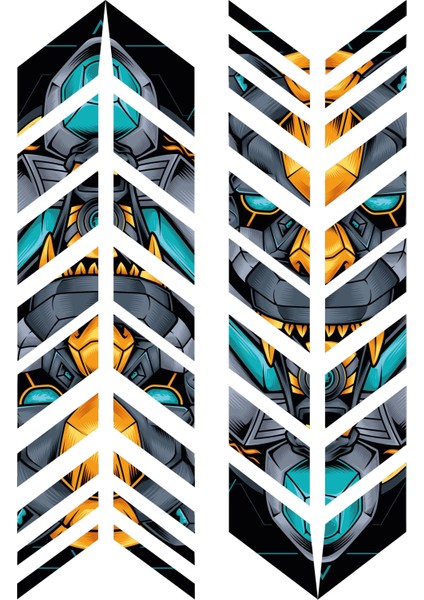 Motor Depo Tank Pad ve Çamurluk Sticker Seti 3 Parça | 3D Kabartmalı Uv Dtf Premium Koruyucu fiyatları