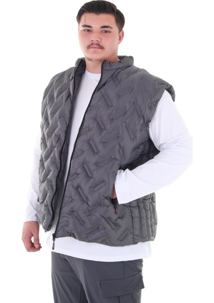 Erkek Büyük Beden 105 KILO-142 Kilo Arası Için Uygun Dik Yaka Dar Kalıp Yelek fiyatları