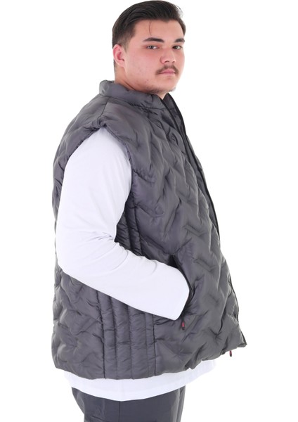 Erkek Büyük Beden 105 KILO-142 Kilo Arası Için Uygun Dik Yaka Dar Kalıp Yelek fırsatları