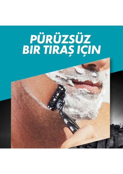 Mach3 Charcoal 2 Makine+ 8 Tıraş Bıçağı + Stand +200 ml Jel +Havlu Seti Hediye fiyatları