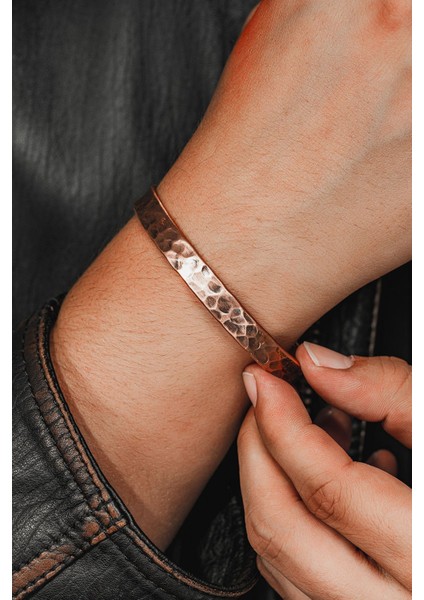 El Işçiliği Bakır Bileklik, Doğal Taşlı, Şık ve Zarif Kadın Erkek Takı modelleri