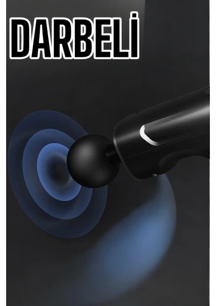 Ds-Derin 4 Başlıklı Darbeli Şarjlı Masaj Aleti Tabancası Kablosuz fırsatları