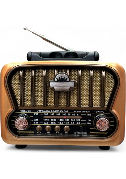 Güneş Panelli Nostalji Radyo,eskitme Görünüm Trend Nostaljik Radyo fırsatları