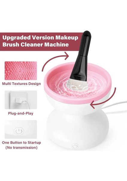 Elektrikli Makyaj Fırçası Temizleyici modelleri