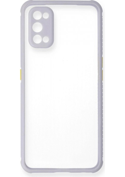 Realme 7 Pro Kılıf Miami Şeffaf Silikon - Lila fiyatları