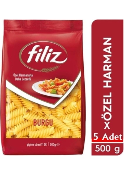 Burgu Makarna 500 gr x 5 Adet modelleri