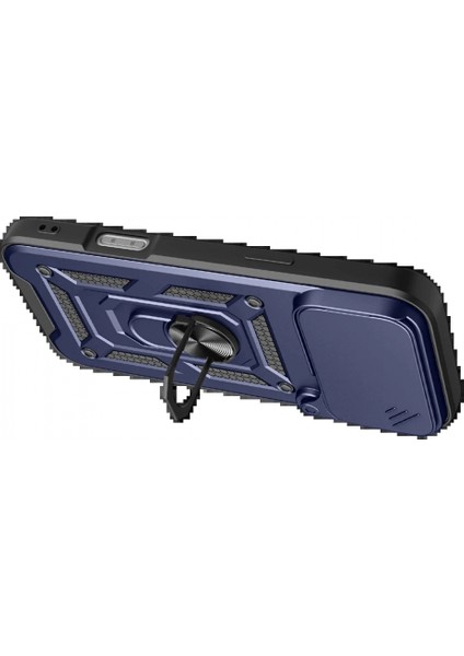 Apple iPhone 17 Pro Max Pars Lens Yüzüklü Silikon - Lacivert fiyatları