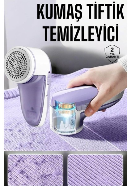 Ds-Derin Tiftik Temizleme Makinesi USB Şarjlı Tüy Toplayıcı Kablosuz