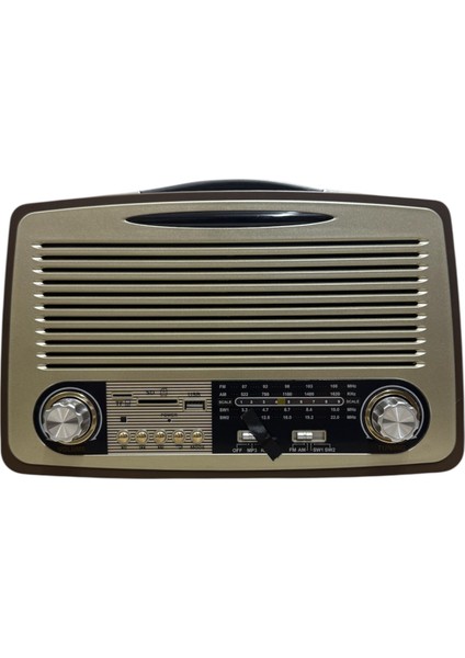 Nostaljik Radyo MD-1700BT Bluetooth'lu Hoparlör USB Tf Sd Aux Fm Destekli Retro Radyo fiyatları
