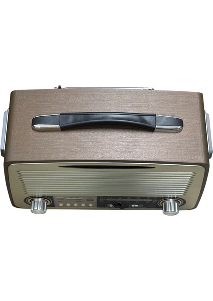 Nostaljik Radyo MD-1700BT Bluetooth'lu Hoparlör USB Tf Sd Aux Fm Destekli Retro Radyo fırsatları