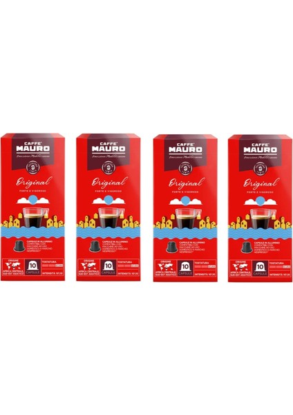 Original Nespresso Kapsül Kahve 40 Kapsul