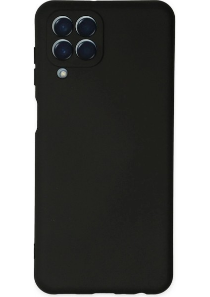 Samsung Galaxy M33 Kılıf Nano Içi Kadife Silikon - Siyah