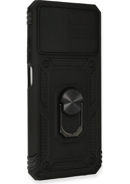 Xiaomi Redmi Note 10 Kılıf Pars Lens Yüzüklü Silikon - Siyah fiyatları