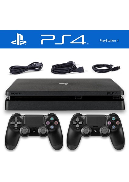 Playstation 4 Slim 1 Tb Çift Kol Yenilenmiş