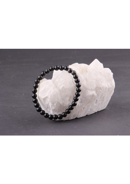 Doğal Obsidyen Taş Bileklik, 6 Mm, Şık ve Enerji Dolu Takı fırsatları