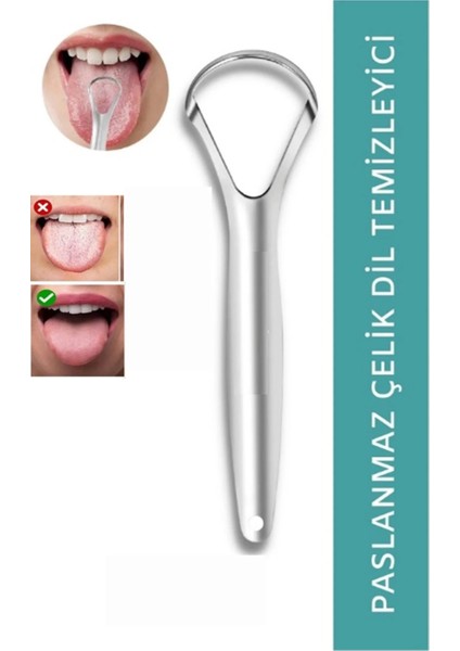 Paslanmaz Çelik Dil Temizleyici modelleri