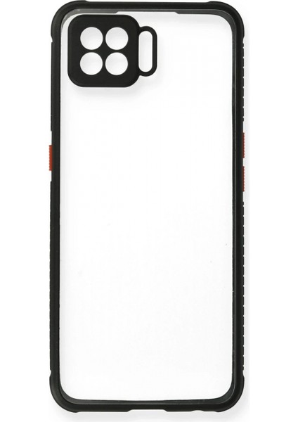 Oppo A73 Kılıf Miami Şeffaf Silikon - Siyah fiyatları