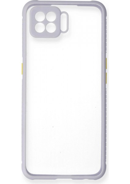 Oppo A73 Kılıf Miami Şeffaf Silikon - Lila fiyatları