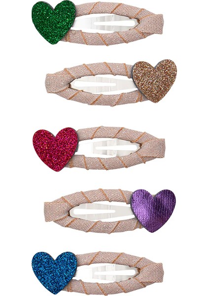 Mimi & Lula Jazzy Heart Mini 5'li Toka