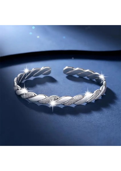 Pandora Tarz ,çelik Üzeri Gümüş Bileklik, Bilezik Ahşap Kutu Içerisinde modelleri