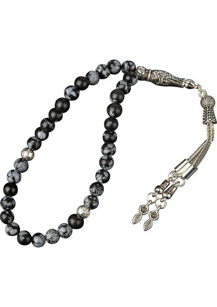 Şık 33’lü 6mm Siyah Doğal Taş Tesbih, Zarif ve Kaliteli Seçim fiyatları