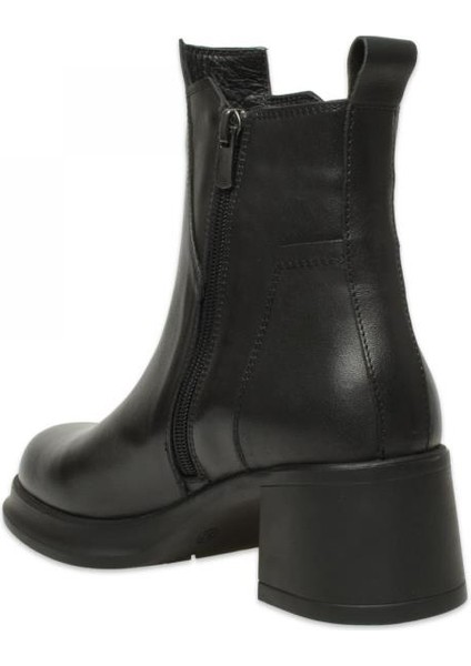 8565 Günlük Topuklu Siyah Kadın Deri Bot fırsatları