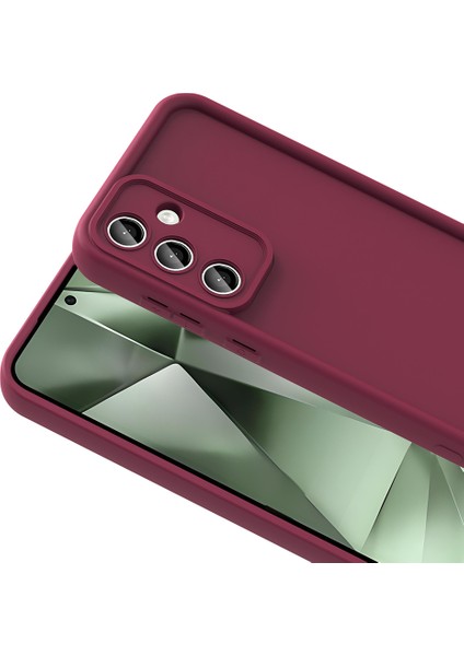 Samsung Galaxy A55 Uyumlu Darbe Emici Kamera Korumalı Koşeleri Çıkıntılı Esnek Silikon Kılıf modelleri