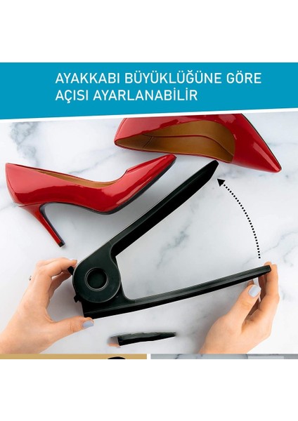 10'lu Ayakkabı Düzenleyici Set – Çift Katlı Tasarım | Dolap Içi Alan Tasarrufu | Ayarlanabilir Yükseklik 722204 indirimleri