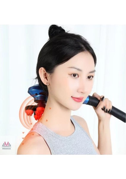 Şarjlı Dijital Bölgesel Vücut Masaj Aleti, Rahatlatıcı ve Hafif Kullanım modelleri