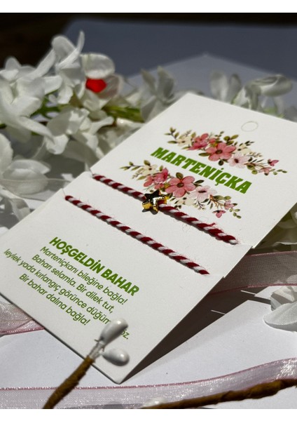 Kırmızı Marteniçka Ip Bileklik, Yıldız Tasarımı, Şık ve Renkli Takı fiyatları