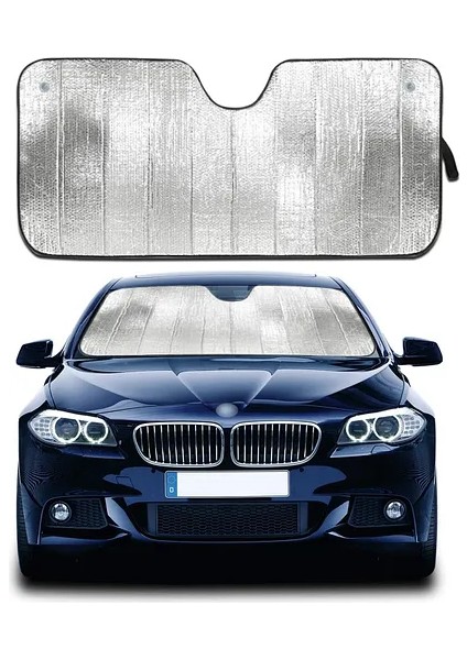 Ds-Derin Oto Ön Cam Güneş Koruma Uv Önleyici Katlanabilir Fiat Egea Toyota Corolla Dacia Duster Hyundai I20