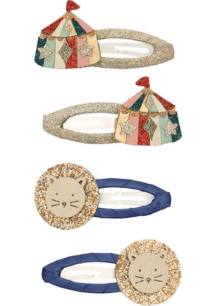 Mimi & Lula Circus Lion 4'lü Toka