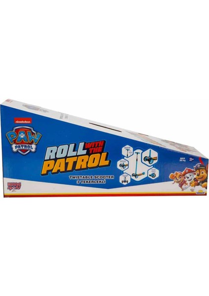 Paw Patrol 3 Tekerlekli Twistable Scooter indirimleri