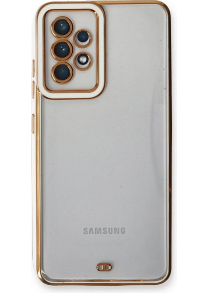 Samsung Galaxy A73 5g Kılıf Liva Lens Silikon - Beyaz modelleri